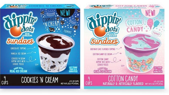 J&J Snack Foods to Launch Dippin’ Dots in Retail Freezer Aisle