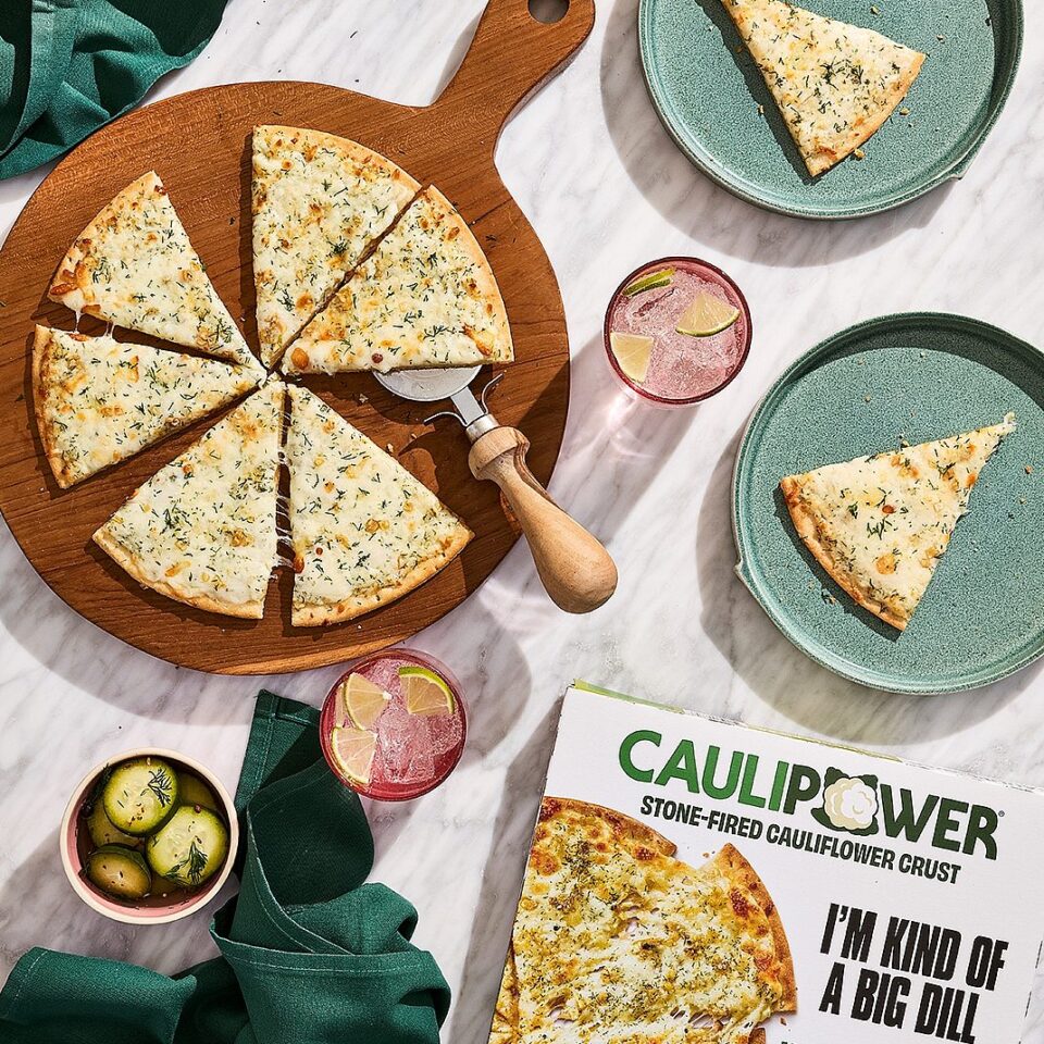 Dill Pickle Pizza Hits the Market with a Crispy Cauliflower Crust