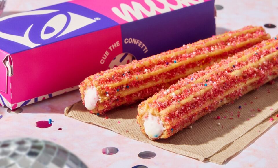 Cue The Confetti! Taco Bell® And Milk Bar® Launch New Birthday Cake Churros Nationwide