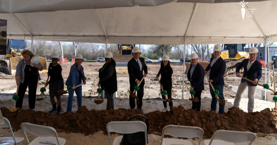 Central Texas Food Bank Breaks Ground On Waco Facility